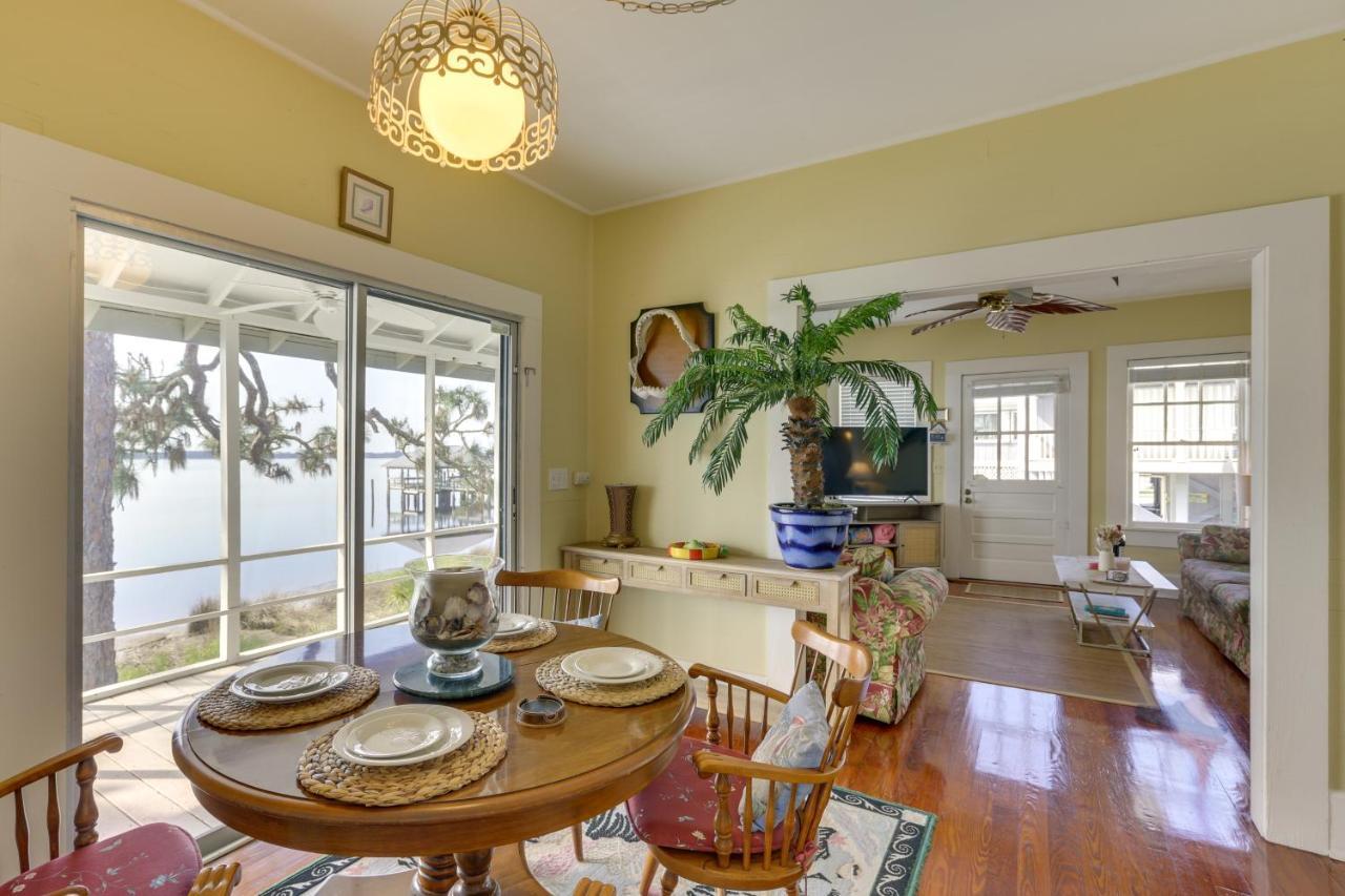 Waterfront Ochlockonee Bay Cottage With Views! Panacea Exterior foto