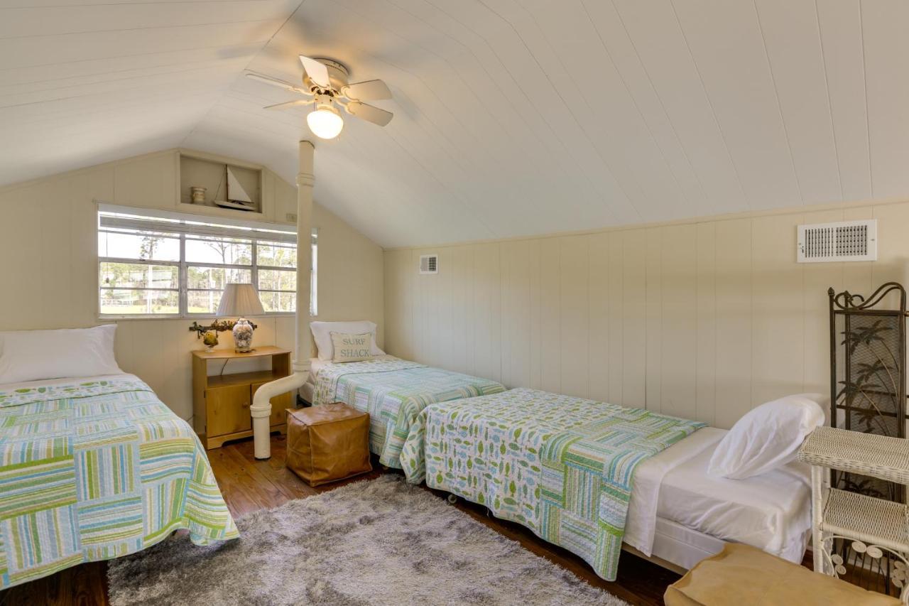 Waterfront Ochlockonee Bay Cottage With Views! Panacea Exterior foto