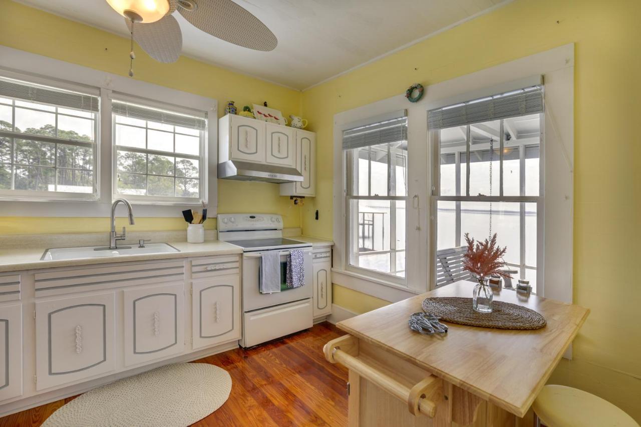 Waterfront Ochlockonee Bay Cottage With Views! Panacea Exterior foto