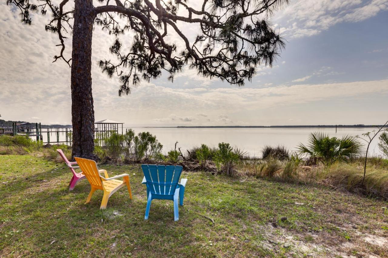 Waterfront Ochlockonee Bay Cottage With Views! Panacea Exterior foto