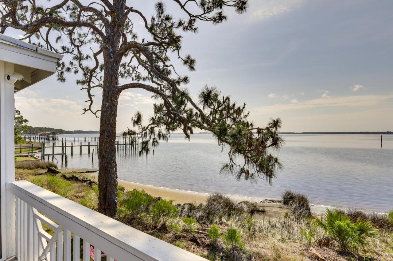 Waterfront Ochlockonee Bay Cottage With Views! Panacea Exterior foto